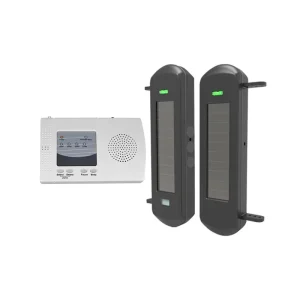 HTZSAFE Solar Beam Sensor Driveway Alarm System