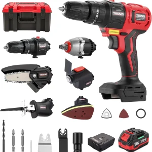 20V Brushless Cordless Power Tool Combo Kit