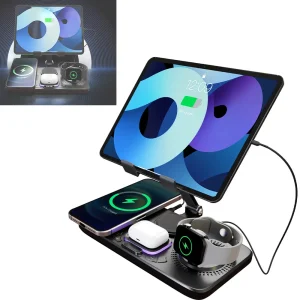 7 in1 Wireless Magnetic Charger Stand Pad