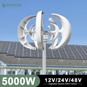 5000W Vertical Wind Turbine 12V 24V 48V