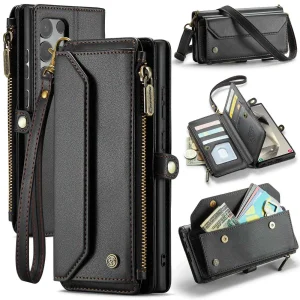 Crossbody for Samsung Galaxy Case Wallet Card Holder