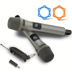 2.4GHz Wireless Microphone System with 100ft Range