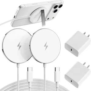 2-Pack 15W Magnetic Wireless Charger