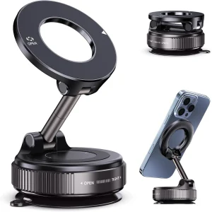 Magnetic Suction Cup Phone Mount for Magsafe