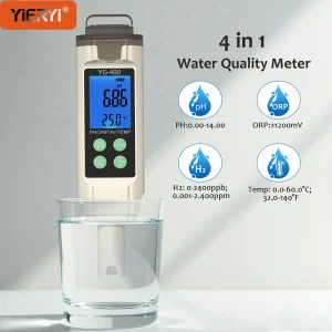 Hydrogen Water pH ORP Meter