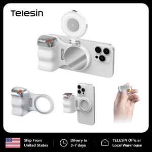 TELESIN Magnetic Phone Camera Shoot Hand Grip