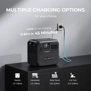BLUETTI AC180 1152Wh 1800W Portable Power Station - Thumbnail Image 4
