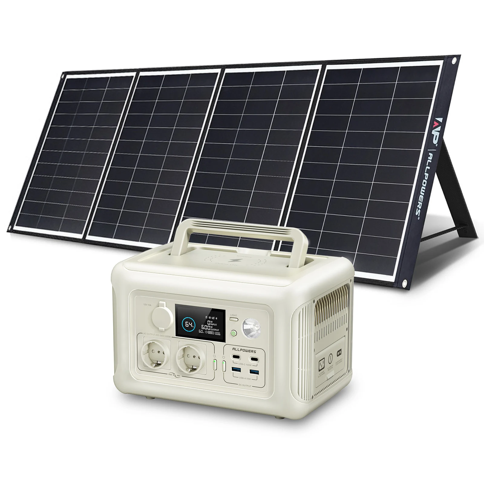 ALLPOWERS Solar Panel kit 100W 140W 200W Portable Solar Charger - Image 11
