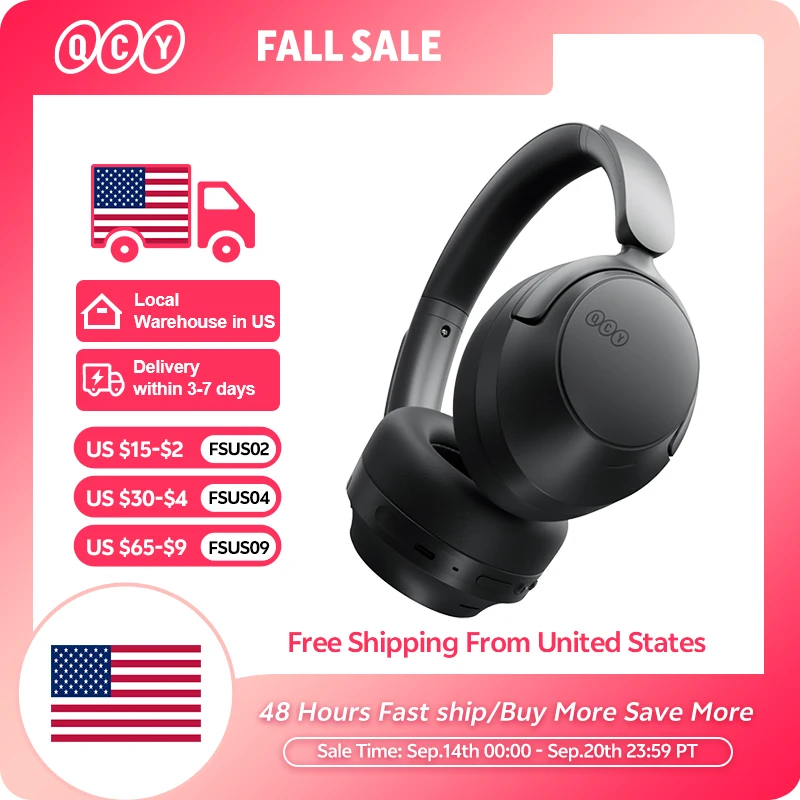 QCY H3S Over Ear Headphone - Image 2