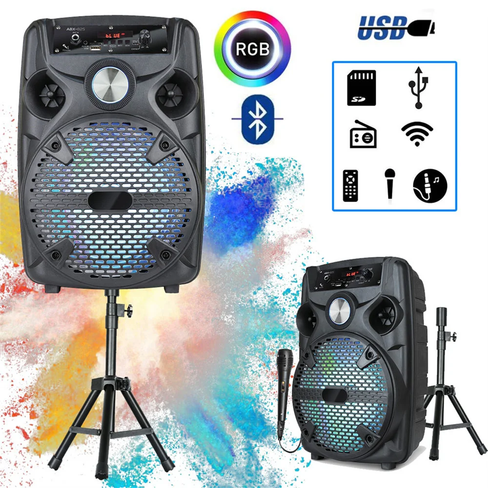 1100W Portable Bluetooth Party Speaker 8' Subwoofer - Image 1