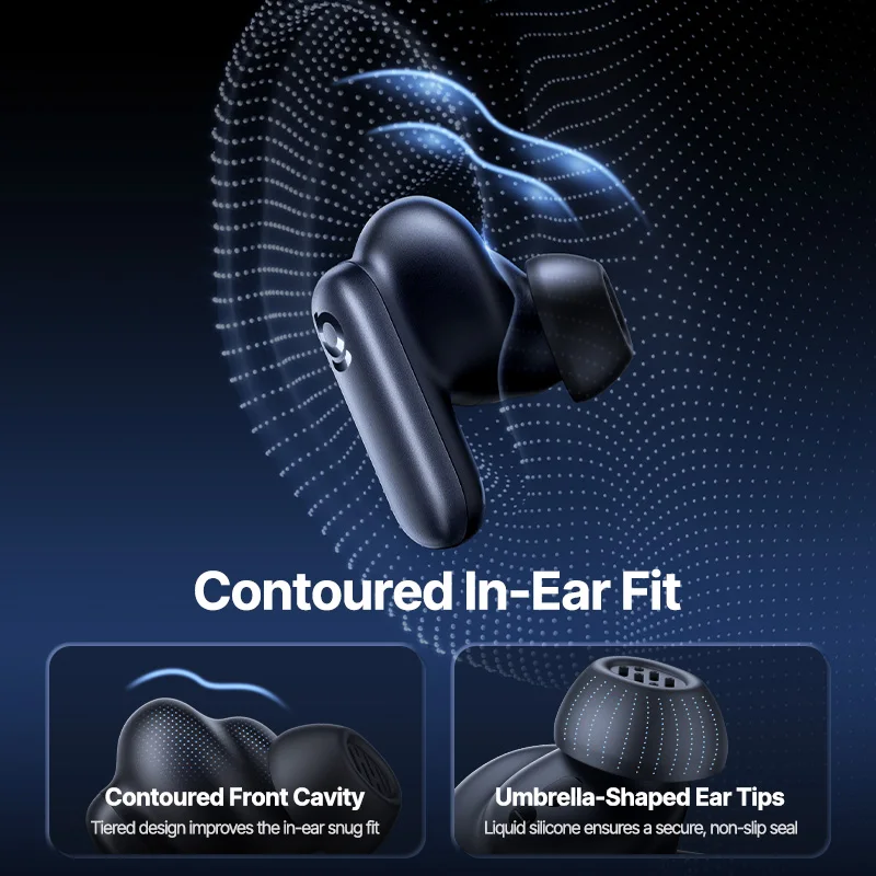 Baseus Inspire XP1 Adaptive Noise Cancelling Earbuds Sound by Bose - Image 6