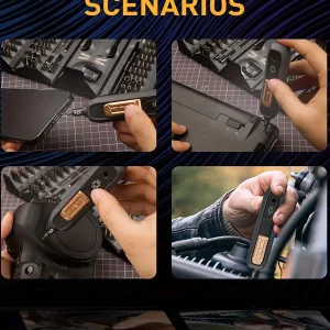 180 in 1 Precision Manual  Multifunctional Screwdriver Set Magnetic - Thumbnail Image 5