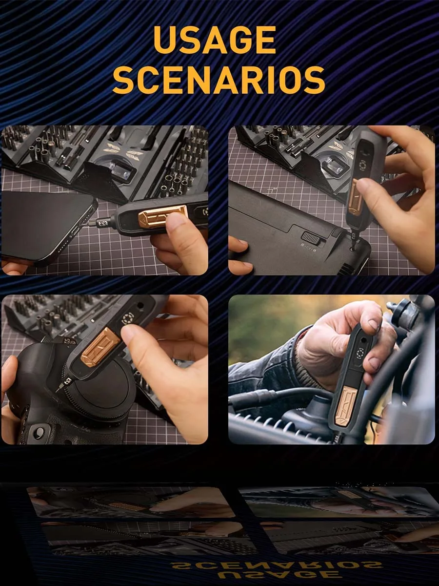 180 in 1 Precision Manual  Multifunctional Screwdriver Set Magnetic - Image 5